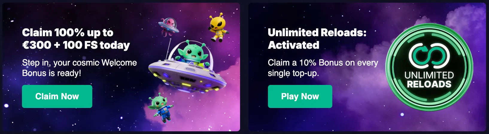 Bonus at Casinoways